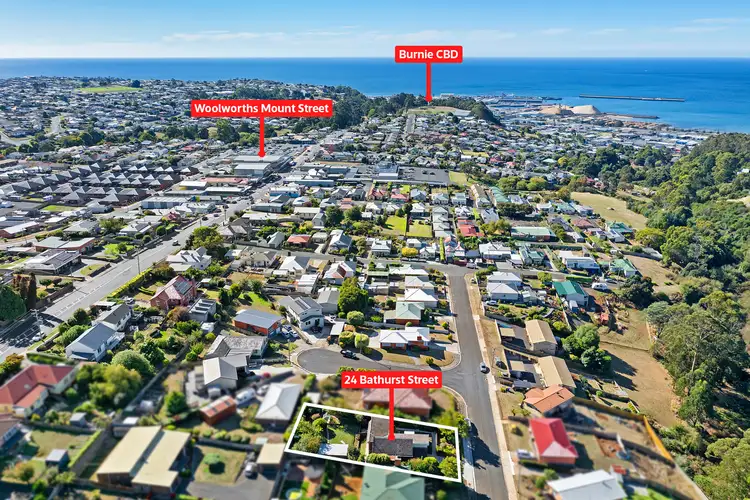 Second view of Homely house listing, 24 Bathurst Street, Upper Burnie TAS 7320