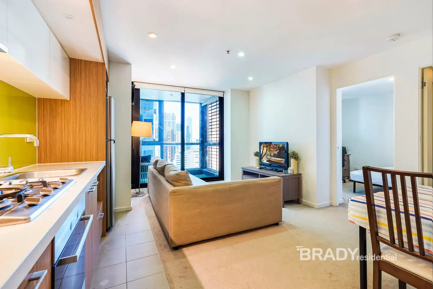 Main view of Homely apartment listing, 2908/5 Sutherland Street, Melbourne VIC 3000