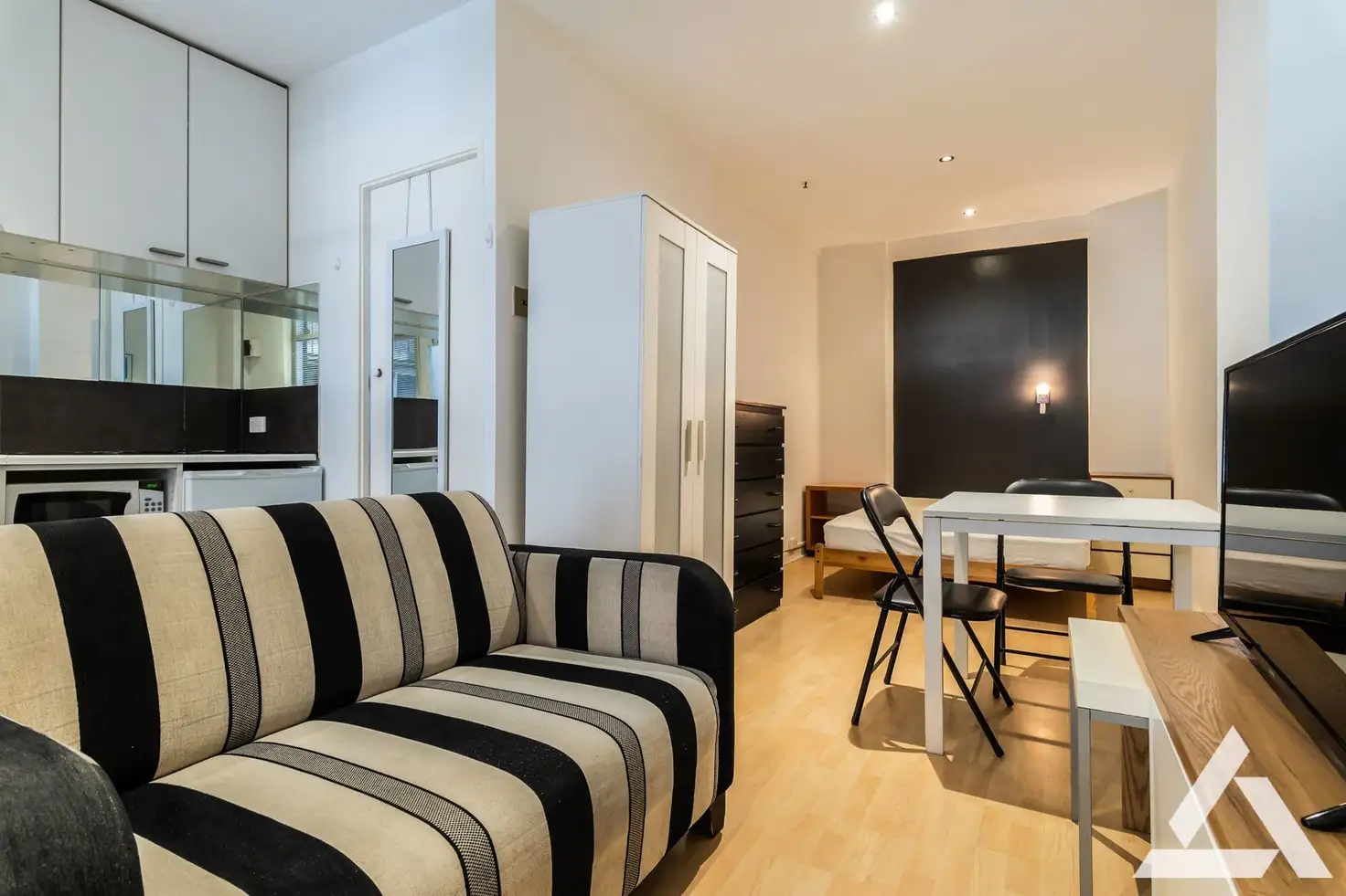 Main view of Homely studio listing, 508/500 Flinders Street, Melbourne VIC 3000