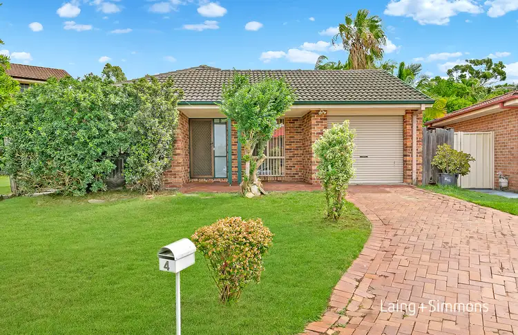 Main view of Homely house listing, 4 Autumn Grove, Glendenning NSW 2761