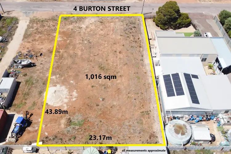 Second view of Homely land listing, 4 Burton Street, Cowell SA 5602