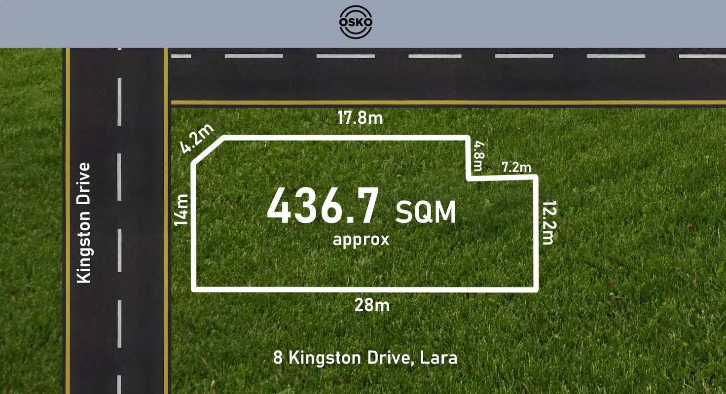 Main view of Homely land listing, 8 Kingston Drive, Lara VIC 3212