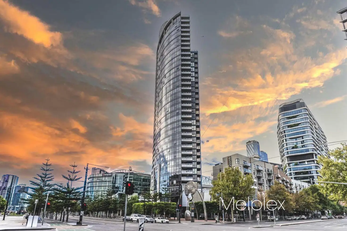 Main view of Homely apartment listing, 602/100 Harbour Esplanade, Docklands VIC 3008