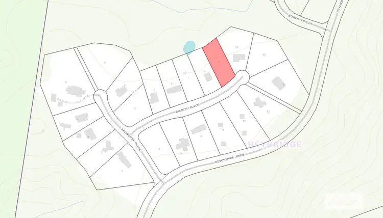 Third view of Homely land listing, 11 Bissett Place, Heybridge TAS 7316