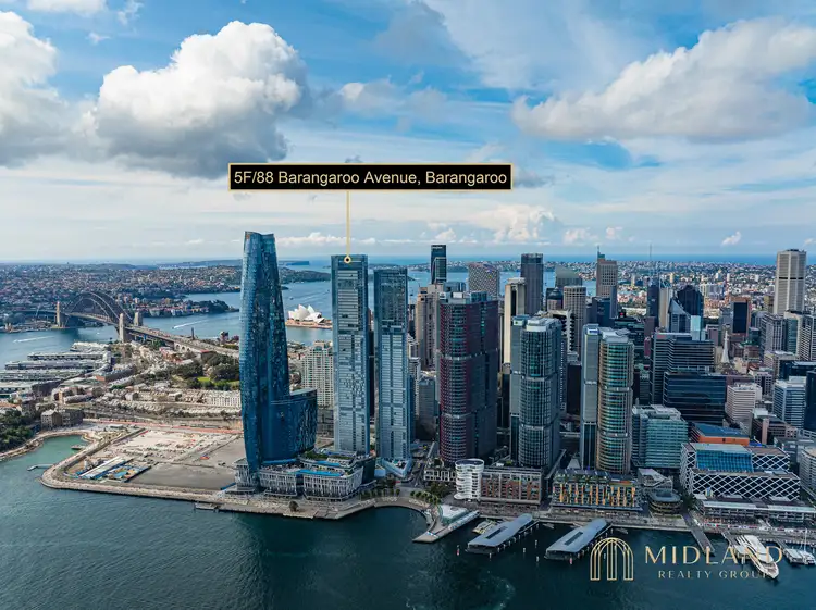 Second view of Homely apartment listing, 5F/88 Barangaroo Avenue, Barangaroo NSW 2000