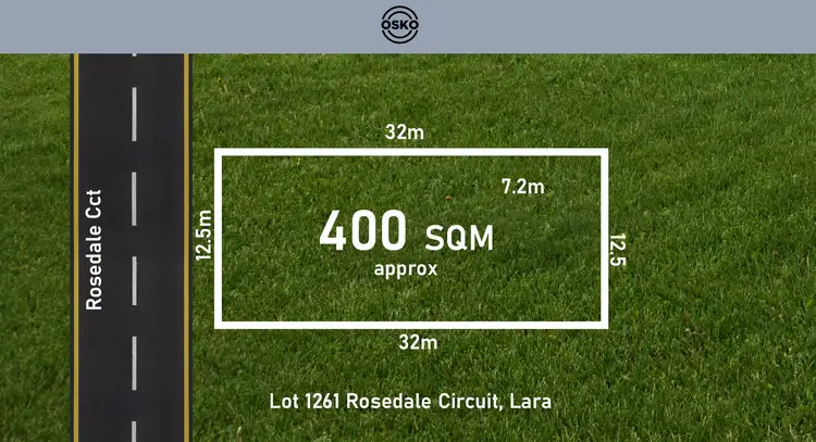 Main view of Homely land listing, LOT 1261 Rosedale Circuit, Lara VIC 3212