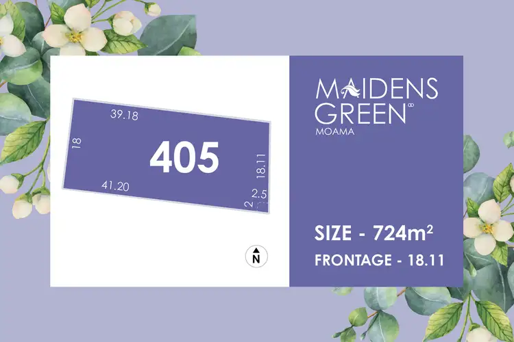 Main view of Homely land listing, LOT 405 Maidens Green, 35 Mayflower Drive, Moama NSW 2731