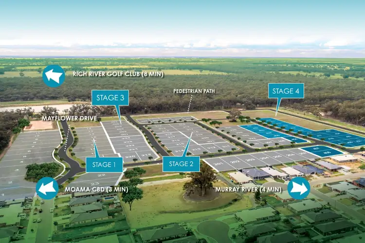 Fourth view of Homely land listing, LOT 405 Maidens Green, 35 Mayflower Drive, Moama NSW 2731