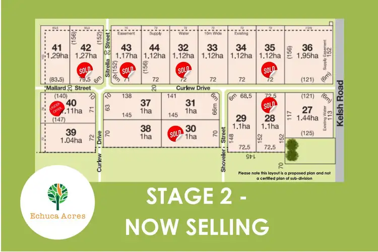 Second view of Homely land listing, Echuca Acres Estate, 105 Curlew Drive, Echuca VIC 3564