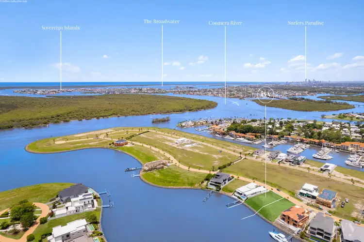 Third view of Homely land listing, 8837 The Point Circuit, Sanctuary Cove QLD 4212