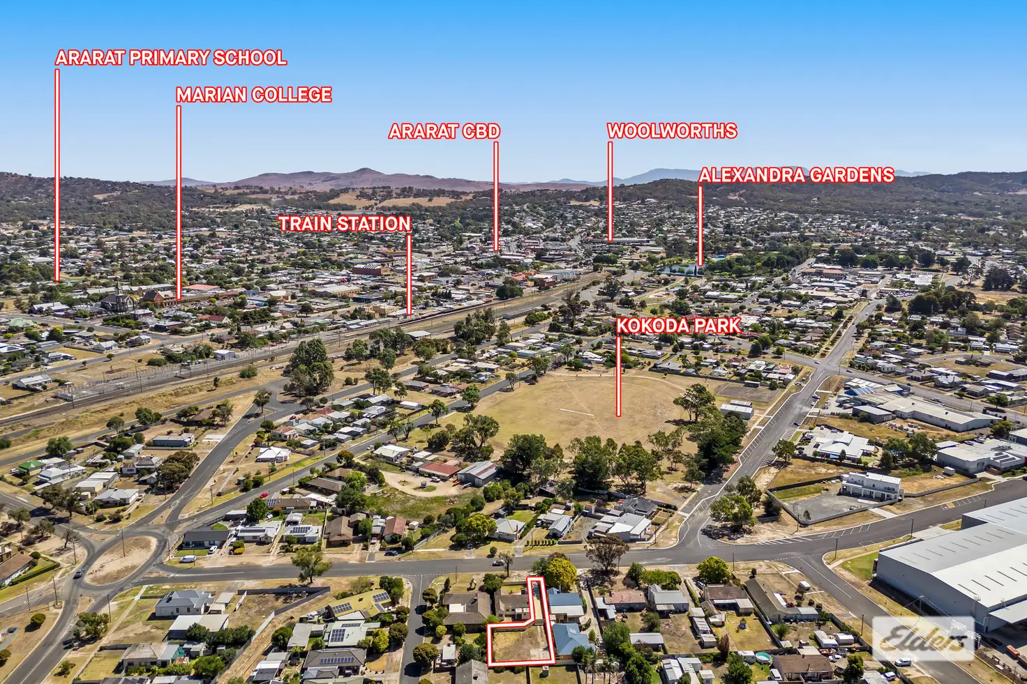 Main view of Homely land listing, LOT 2, 8 Baird Street, Ararat VIC 3377