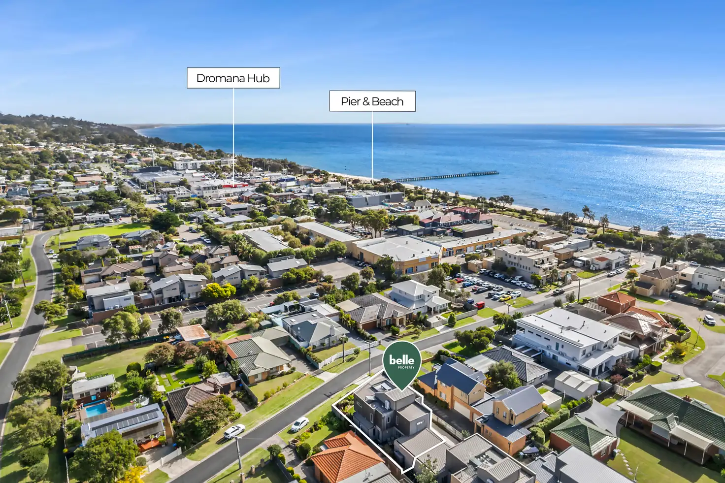 Main view of Homely townhouse listing, 1/9 Carrigg Street, Dromana VIC 3936