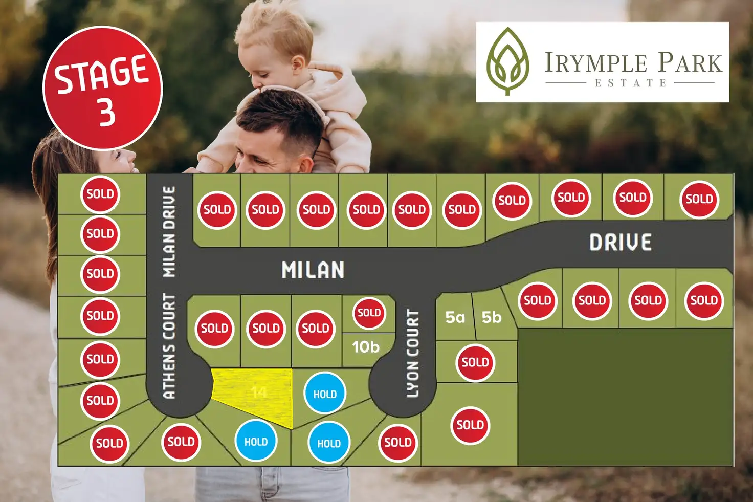 Main view of Homely land listing, LOT 14, 2 Athens Court, Irymple VIC 3498