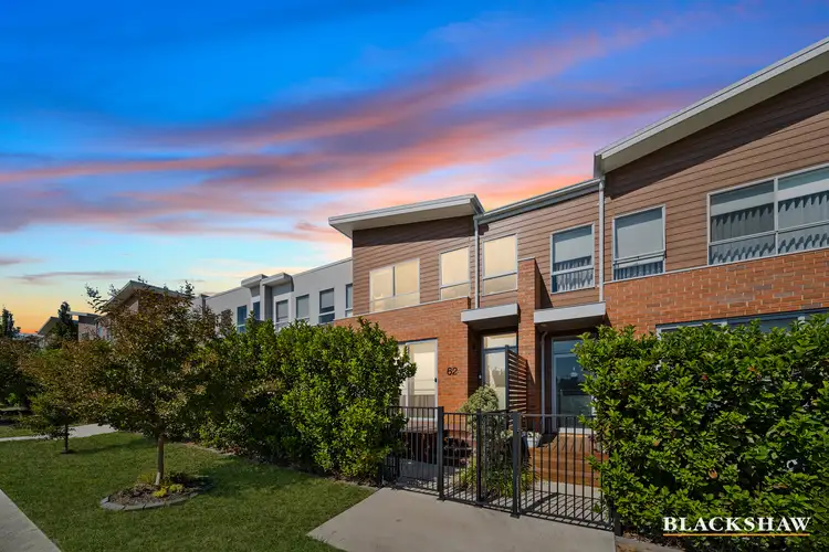 Main view of Homely townhouse listing, 62/128 John Gordon Drive, Coombs ACT 2611