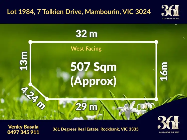 Second view of Homely land listing, 7 Tolkien Drive, Mambourin VIC 3024
