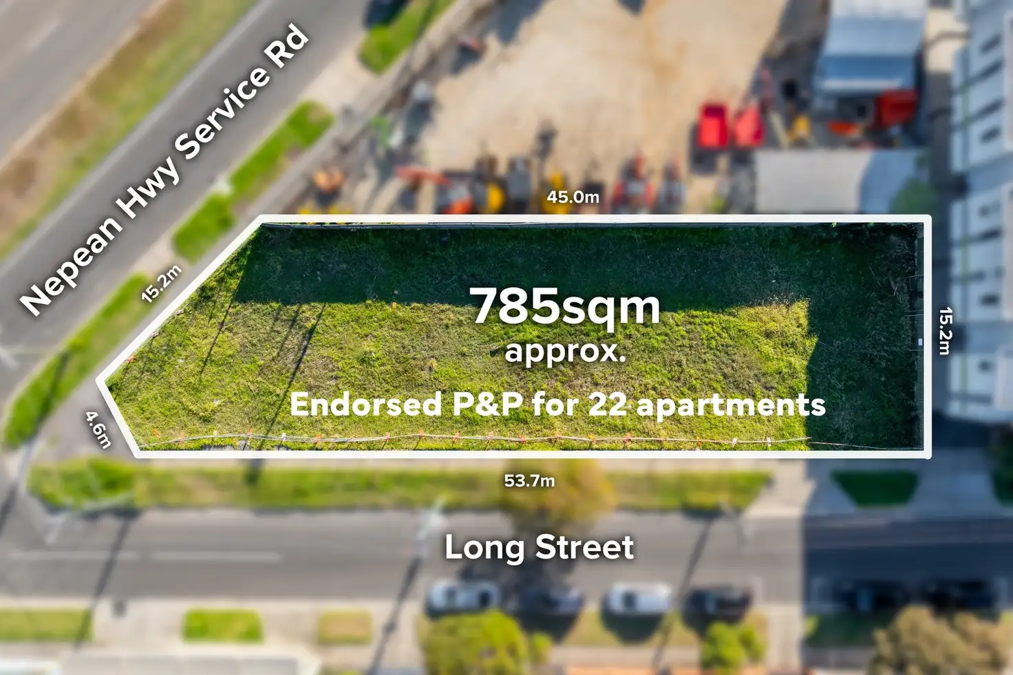 Main view of Homely land listing, 203 Nepean Highway, Mentone VIC 3194
