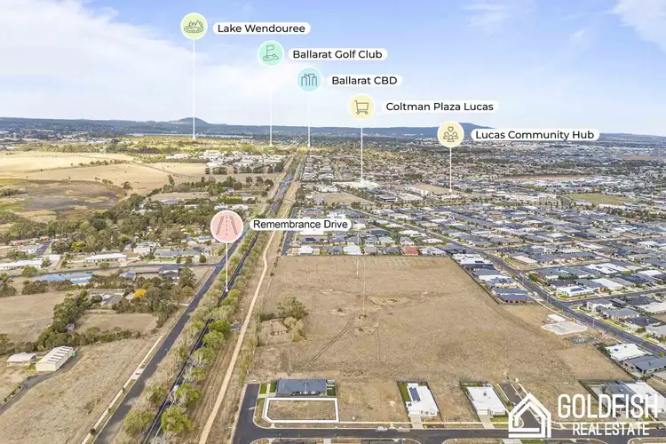 Second view of Homely land listing, 47 Sullivan Street, Lucas VIC 3350