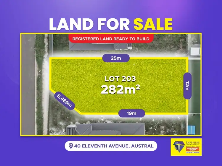 LOT 203, 40 Eleventh Avenue, Austral NSW 2179