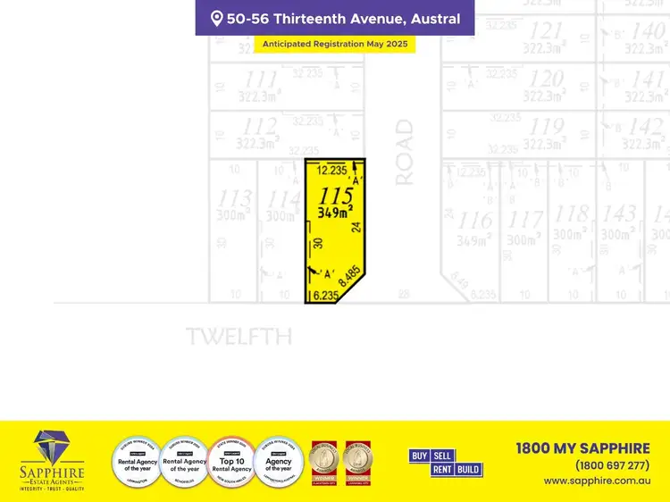LOT 115, 50-56 Thirteenth Avenue, Austral NSW 2179