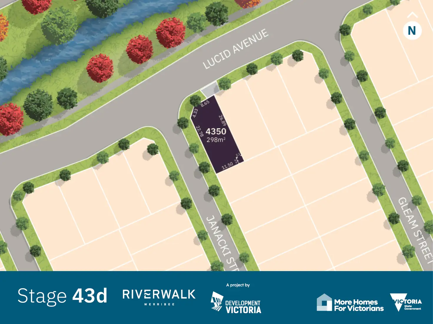 Main view of Homely land listing, LOT 4350 Lucid Avenue, Werribee VIC 3030