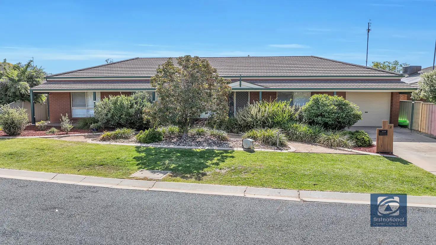 Main view of Homely house listing, 2 Pooley Place, Echuca VIC 3564