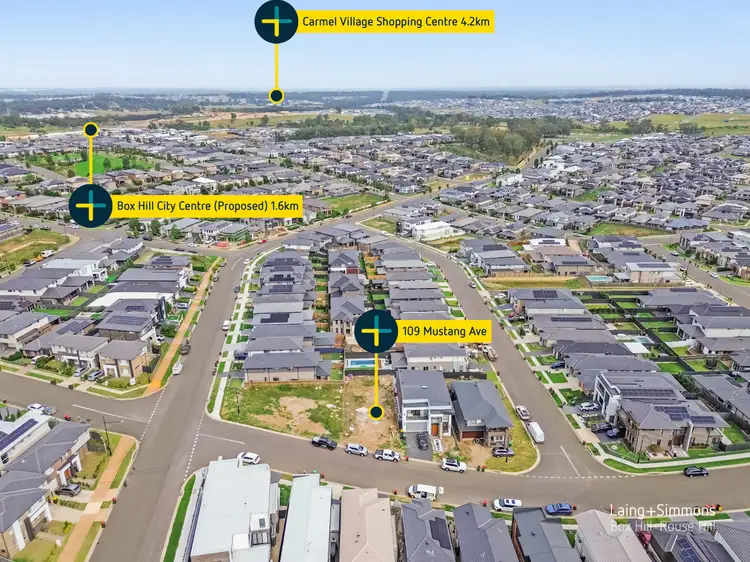 Third view of Homely land listing, 109 Mustang Avenue, Box Hill NSW 2765