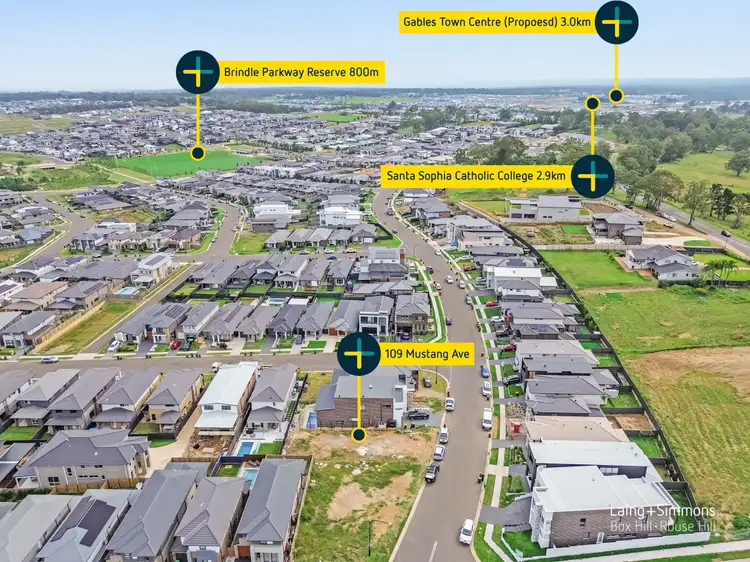 Fifth view of Homely land listing, 109 Mustang Avenue, Box Hill NSW 2765
