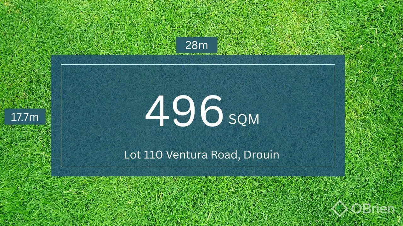 Main view of Homely land listing, LOT 110 Ventura Road, Drouin VIC 3818