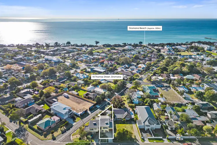 Main view of Homely townhouse listing, 18 Thomas Street, Dromana VIC 3936