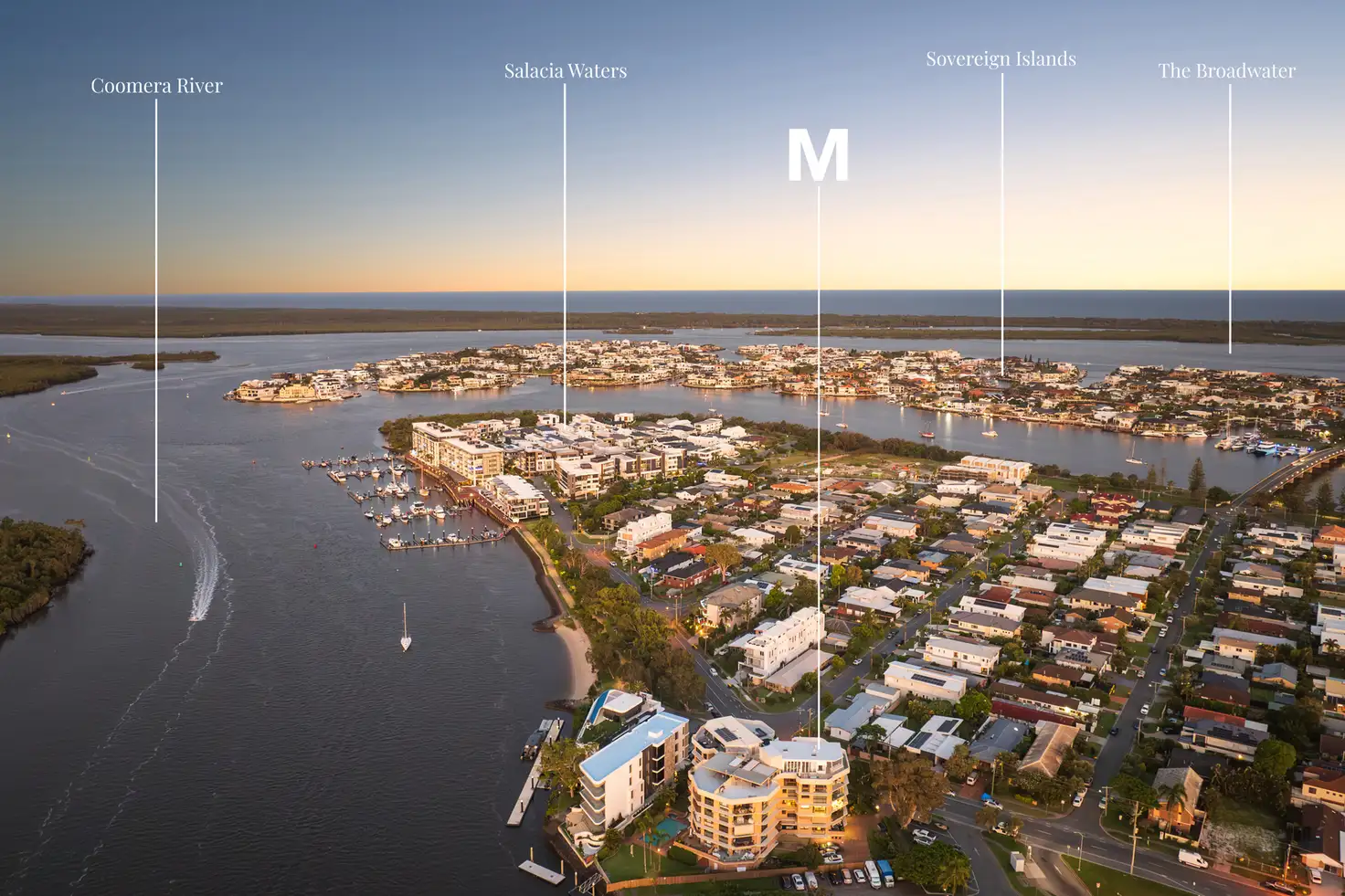 Main view of Homely apartment listing, 6/8 Paradise Parade, Paradise Point QLD 4216