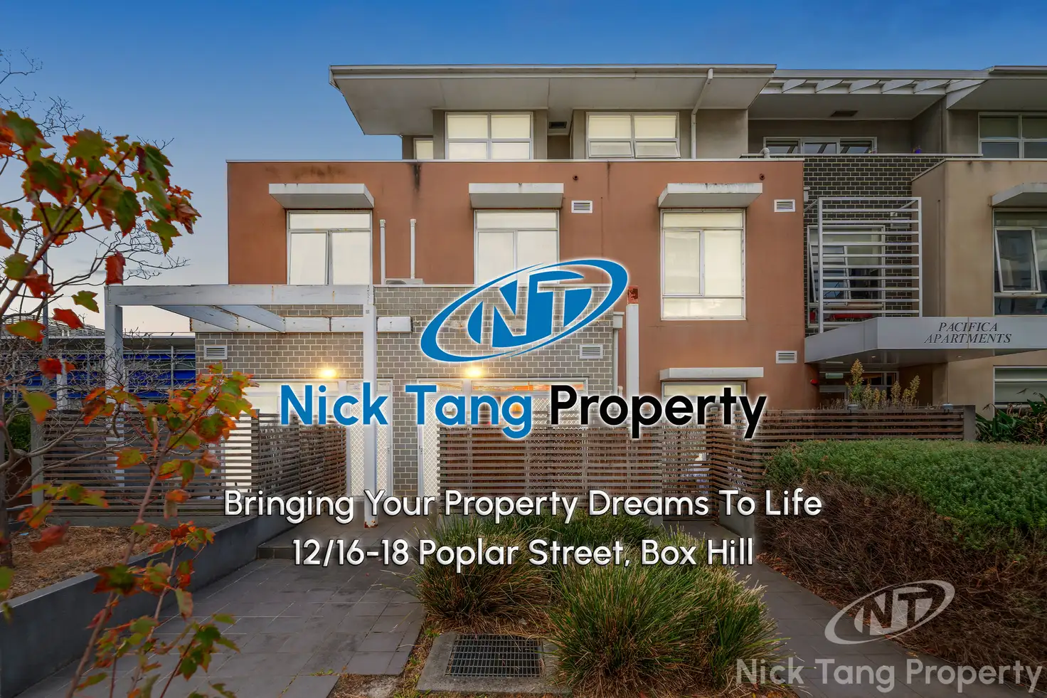 Main view of Homely apartment listing, 12/16-18 Poplar Street, Box Hill VIC 3128