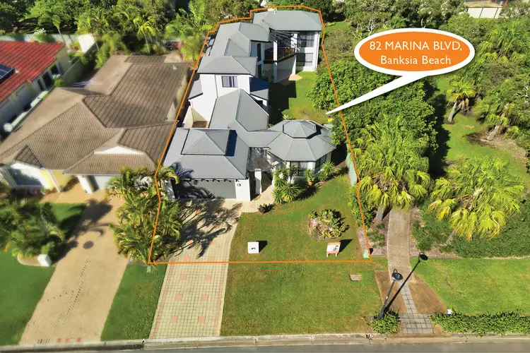 Main view of Homely house listing, 82 Marina Boulevard, Banksia Beach QLD 4507