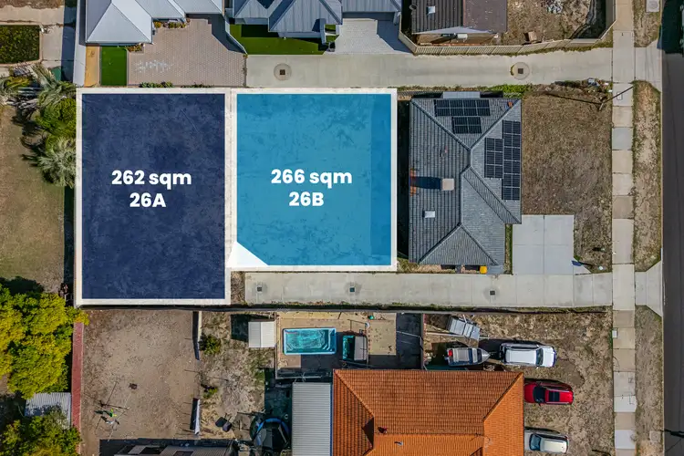 Main view of Homely land listing, 26B & 26C Yale Road, Thornlie WA 6108