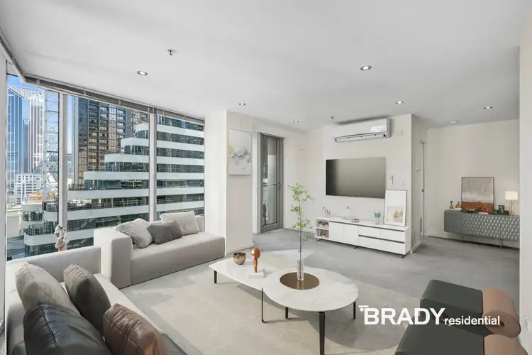 Second view of Homely apartment listing, 1402/8 Exploration Lane, Melbourne VIC 3000