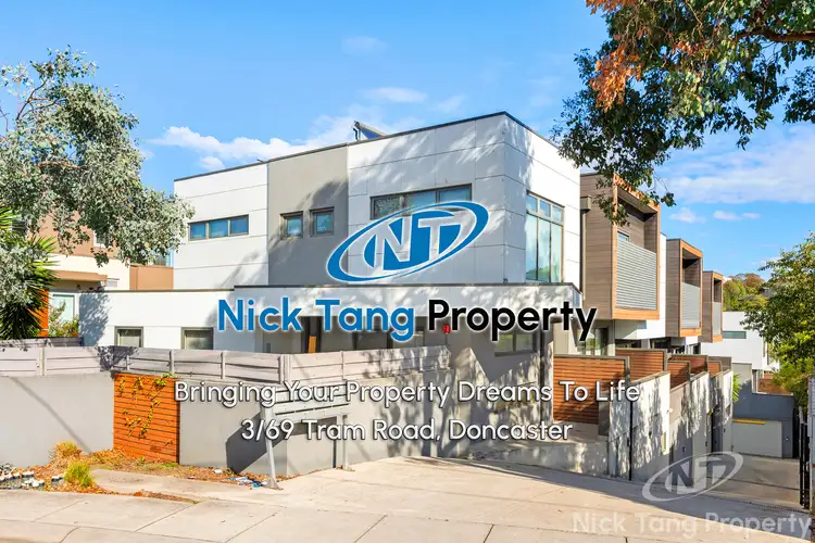 Main view of Homely townhouse listing, 3/69 Tram Road, Doncaster VIC 3108