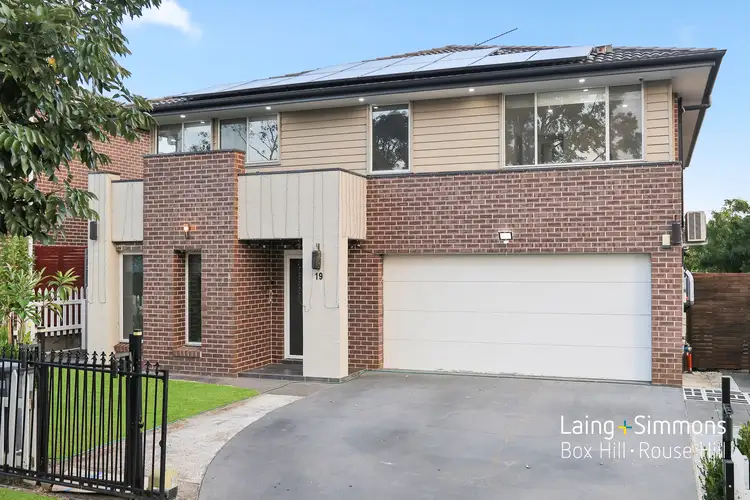 Main view of Homely house listing, 19 Lyrebird Crescent, The Ponds NSW 2769