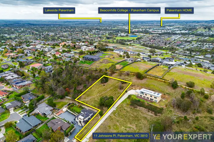 Third view of Homely land listing, 11 Johnsons Place, Pakenham South VIC 3810