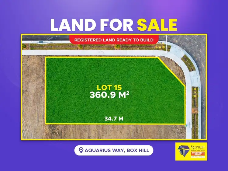 LOT 15 Aquarius Way, Box Hill NSW 2765