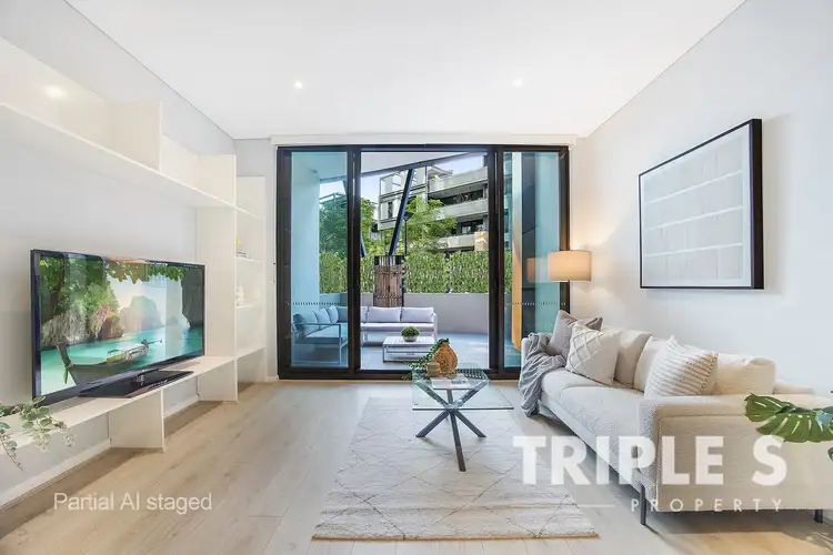 Second view of Homely apartment listing, 102/2 Waterways Street, Wentworth Point NSW 2127