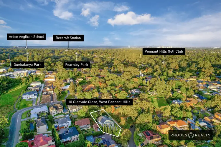 Third view of Homely house listing, 10 Glenvale Close, West Pennant Hills NSW 2125