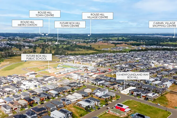 Second view of Homely land listing, 13 Newfoundland Way, Box Hill NSW 2765