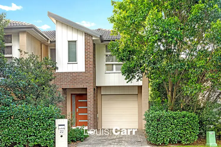 Main view of Homely semi-detached listing, 22 Turon Crescent, The Ponds NSW 2769