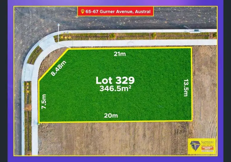 LOT 329, 45 Gurner Avenue, Austral NSW 2179
