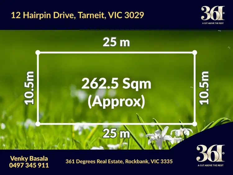Main view of Homely land listing, LOT 539, 12 Hairpin Drive, Tarneit VIC 3029