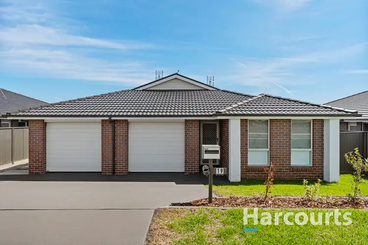 Main view of Homely semi-detached listing, 19&19A Font Hill Drive, Farley NSW 2320