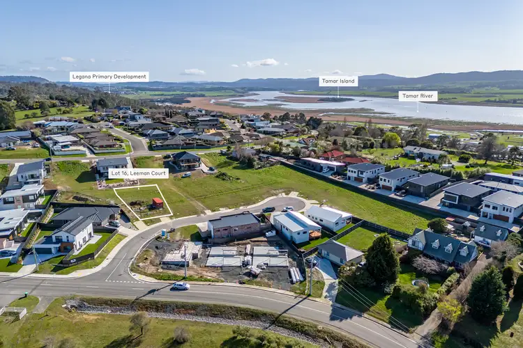 Main view of Homely land listing, LOT 16 Leeman Court, Riverside TAS 7250
