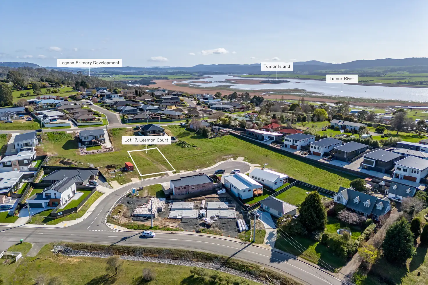 Main view of Homely land listing, Lot 17 Leeman Court, Riverside TAS 7250