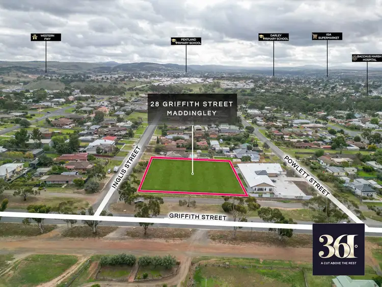 Main view of Homely land listing, 28 Griffith Street, Maddingley VIC 3340