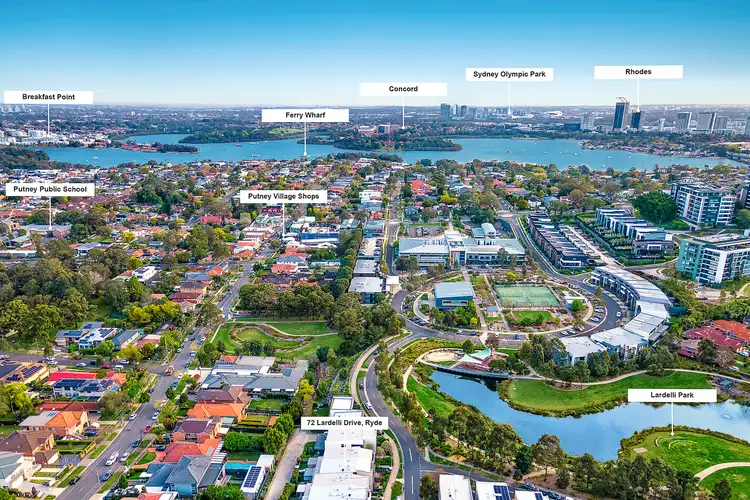 Fifth view of Homely house listing, 72 Lardelli Drive, Ryde NSW 2112