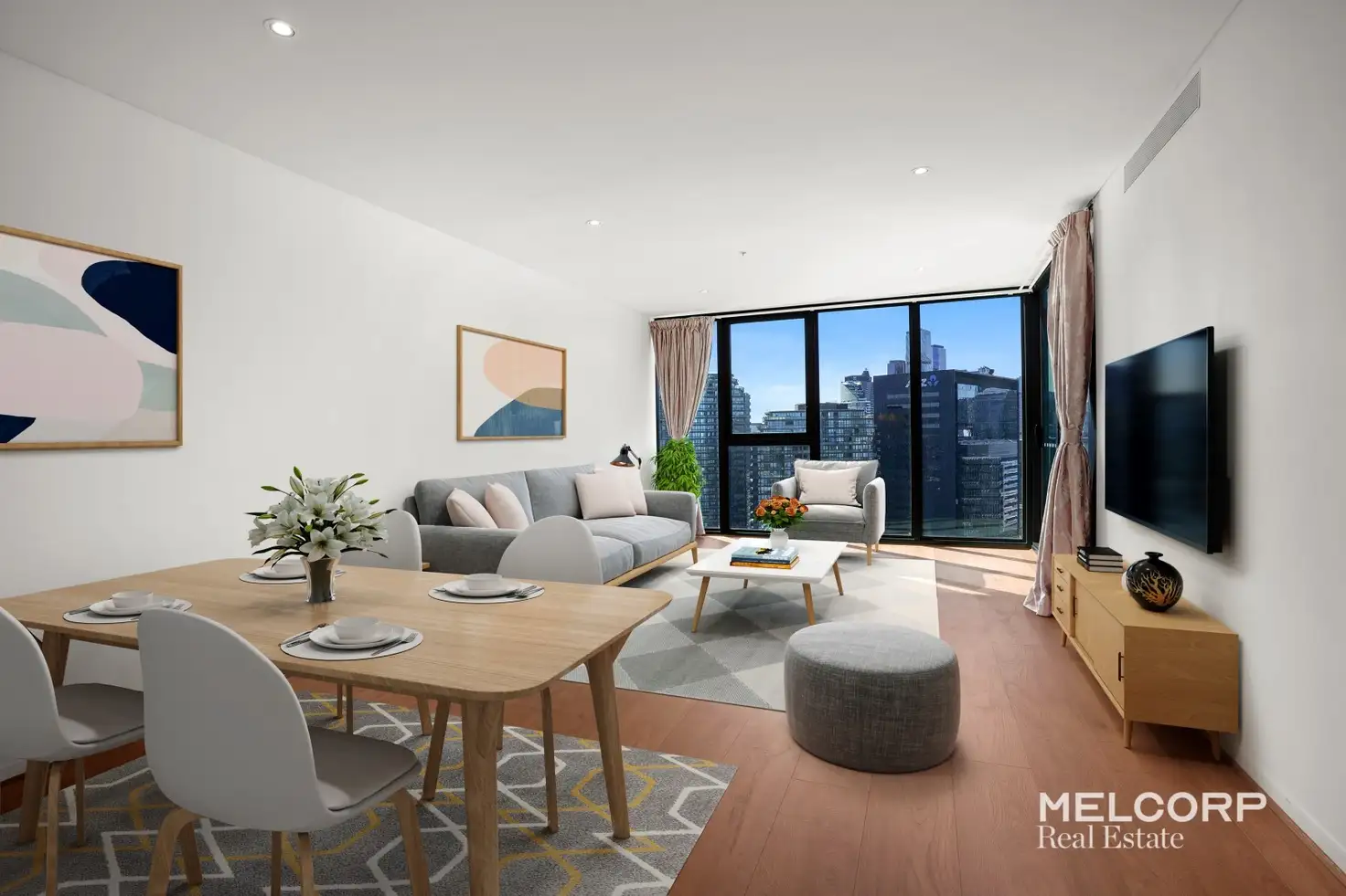 Main view of Homely apartment listing, 2304/1 Point Park Crescent, Docklands VIC 3008